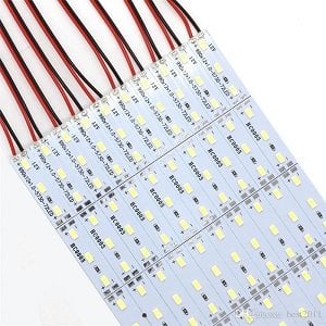 12 Volt 5630 Ledli Led Bar Alüminyum Çubuk 72 Ledli Beyaz 6500 Kelvin